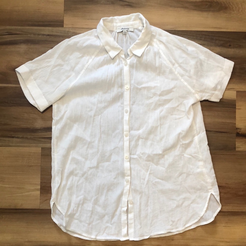 Madewell button down SS